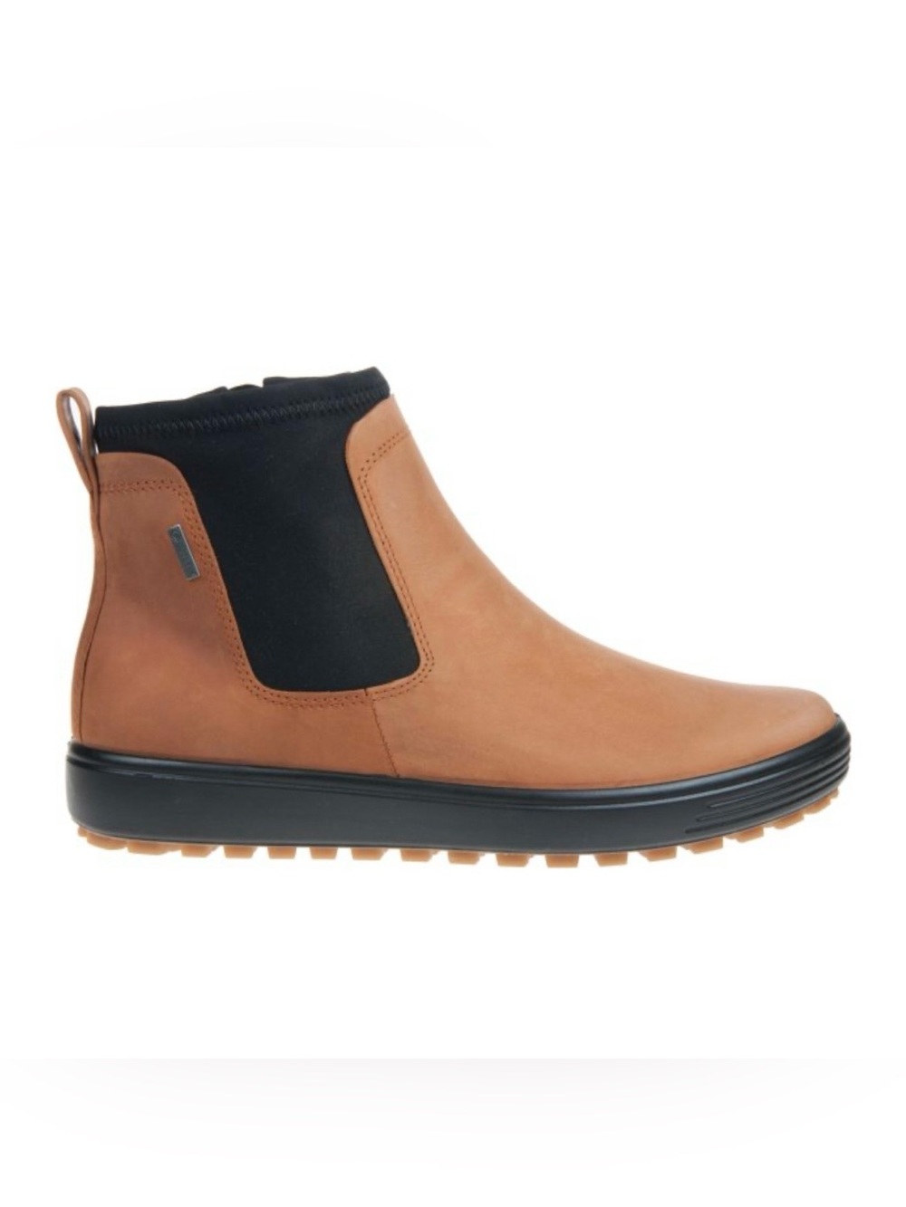 ECCO Soft 7 Tred Chelsea Boot with Black Elastic Panel GTX